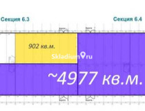 plans. Сухой склад (+18) Склад Ижевск, Воткинское шоссе, соор 298/735 , 5 879 м2 фото 1